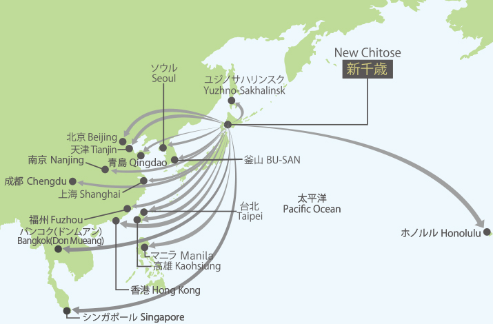 新千歳空港ロジスティクスセンターは空 陸 海の交通アクセスが充実